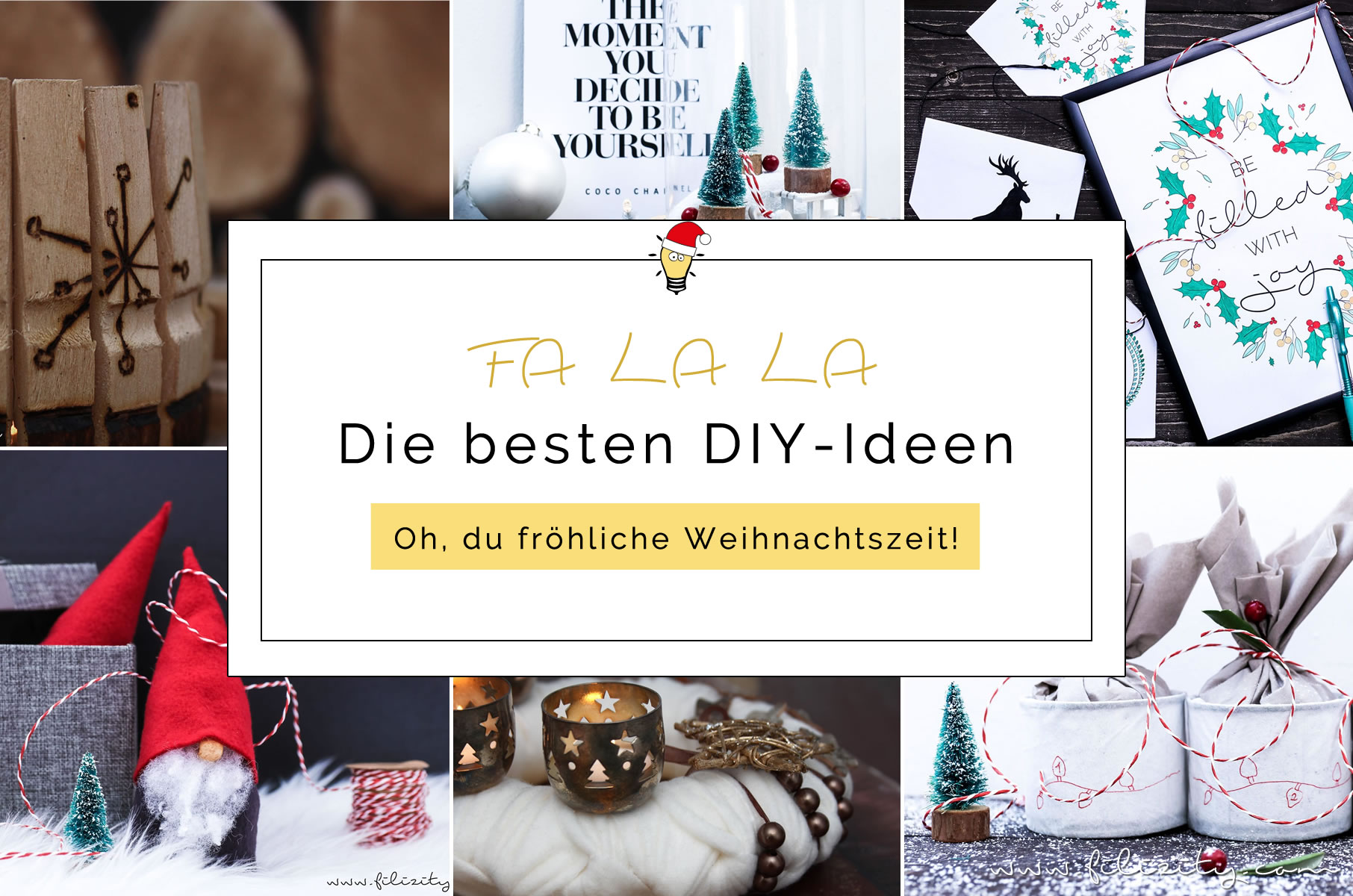 Die Besten Diy Ideen Für Weihnachten Filizitycom Diy