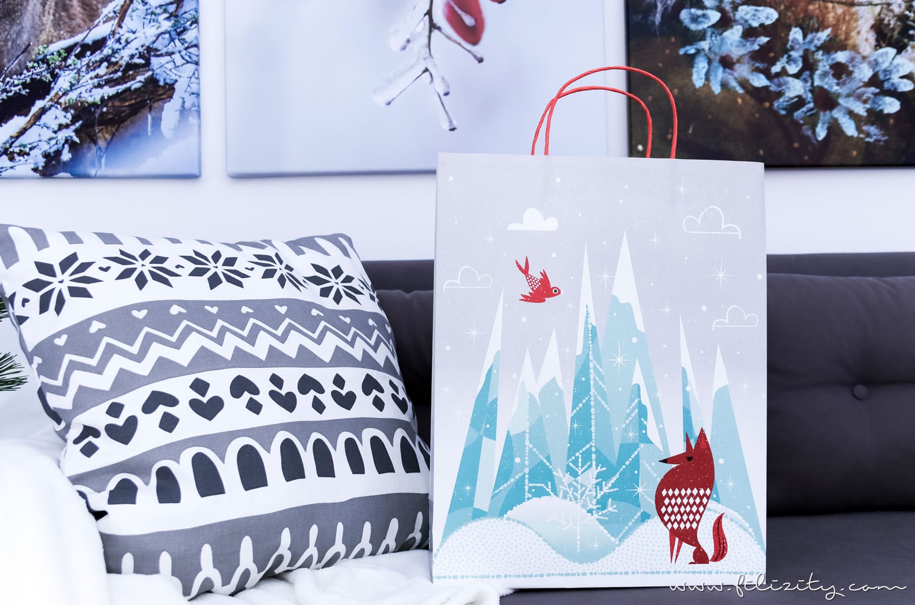 Vinter 2017: Winter- und Weihnachtsdeko von IKEA + DIY Dekokissen | Filizity.com | Interior-Blog aus dem Rheinland #vinter2017 #ikea #weihnachten