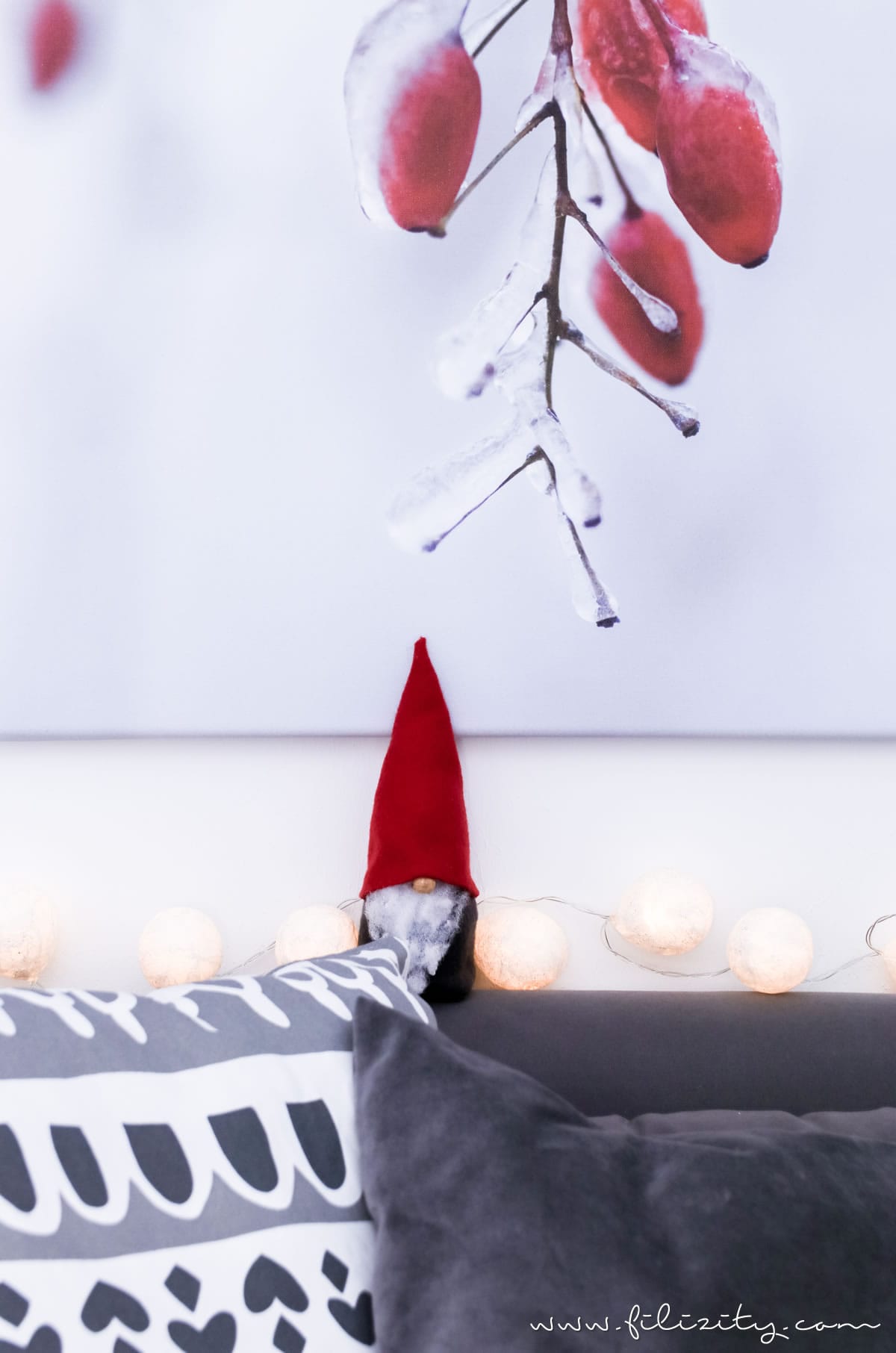 Vinter 2017: Winter- und Weihnachtsdeko von IKEA + DIY Dekokissen | Filizity.com | Interior-Blog aus dem Rheinland #vinter2017 #ikea #weihnachten