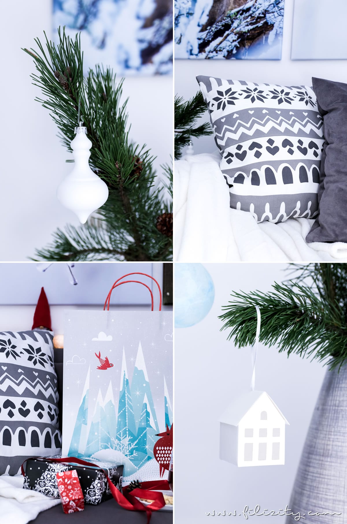 Vinter 2017: Winter- und Weihnachtsdeko von IKEA + DIY Dekokissen | Filizity.com | Interior-Blog aus dem Rheinland #vinter2017 #ikea #weihnachten