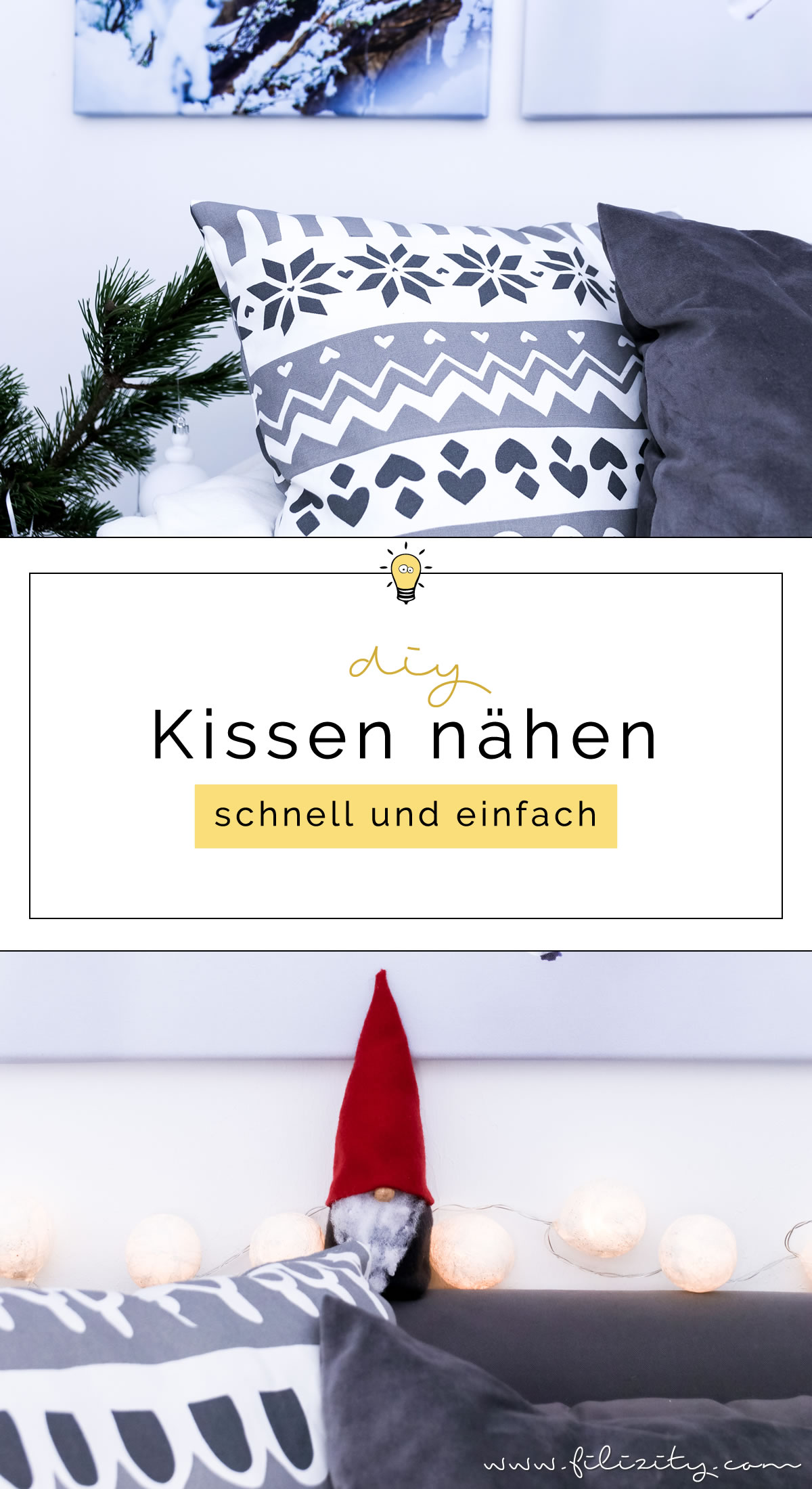 Vinter 2017: Winter- und Weihnachtsdeko von IKEA + DIY Dekokissen | Filizity.com | Interior-Blog aus dem Rheinland #vinter2017 #ikea #weihnachten