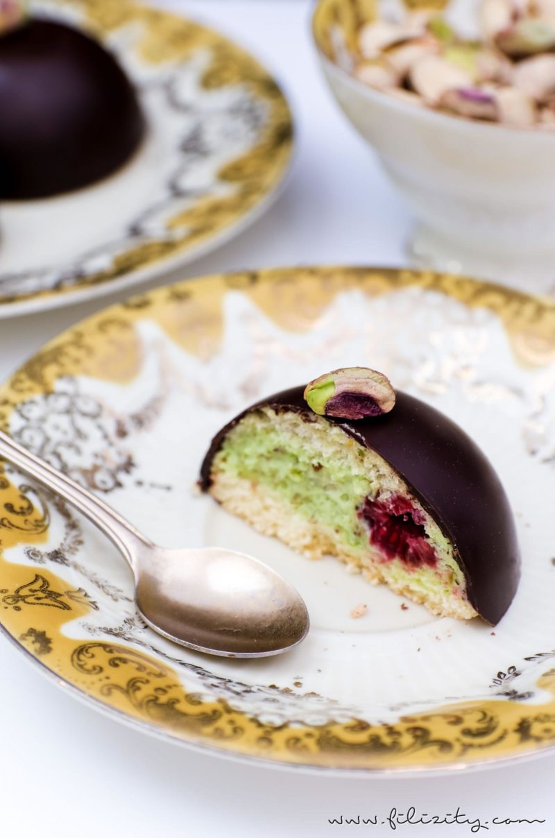 Pistazien-Törtchen mit Himbeeren | Filizity.com | Food-Blog aus dem ...
