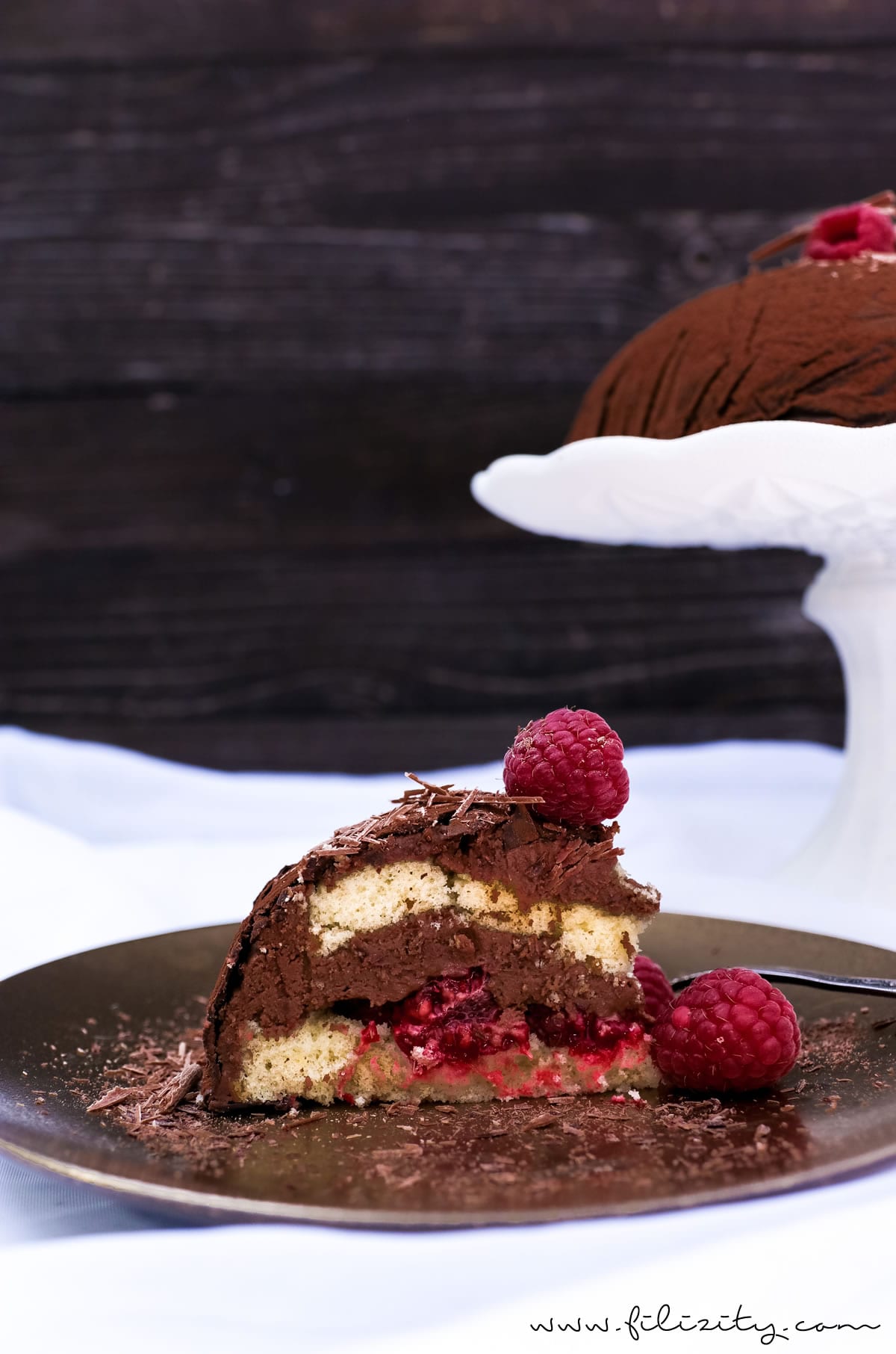 Himbeer-Trüffel-Torte zum #ChocolateCakeDay | Filizity.com | Food-Blog ...