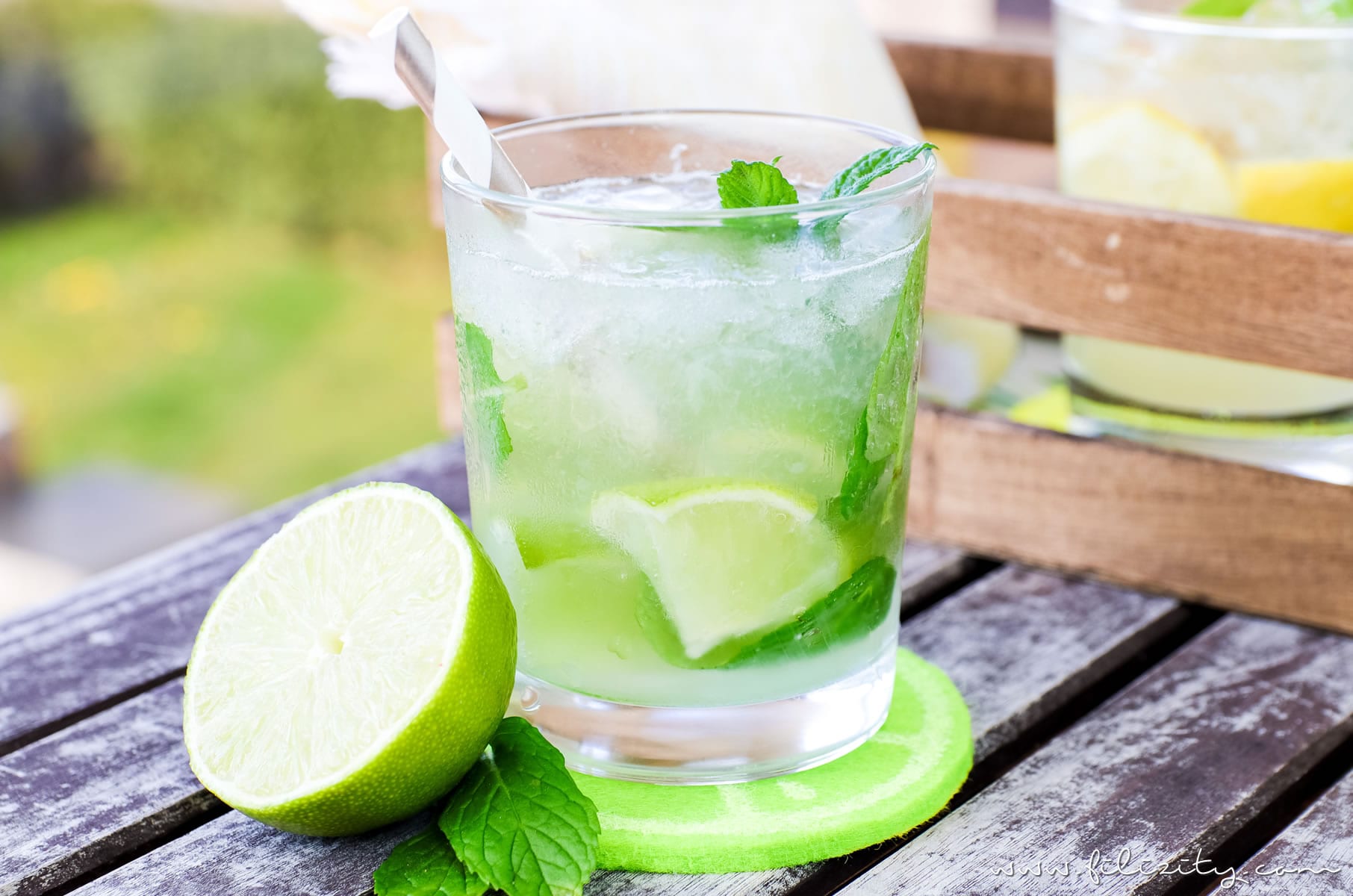Mojito Rezept - Kubanischer Cocktail-Klassiker zum Selber Mixen | Erfrischender Sommer-Drink | Filizity.com | Food-Blog aus dem Rheinland #mojito #cocktail #sommer