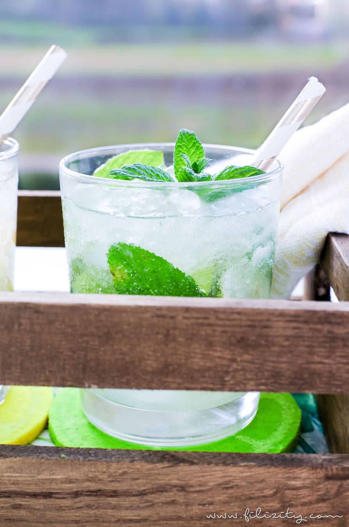 Mojito Rezept - Kubanischer Cocktail-Klassiker zum Selber Mixen | Erfrischender Sommer-Drink | Filizity.com | Food-Blog aus dem Rheinland #mojito #cocktail #sommer