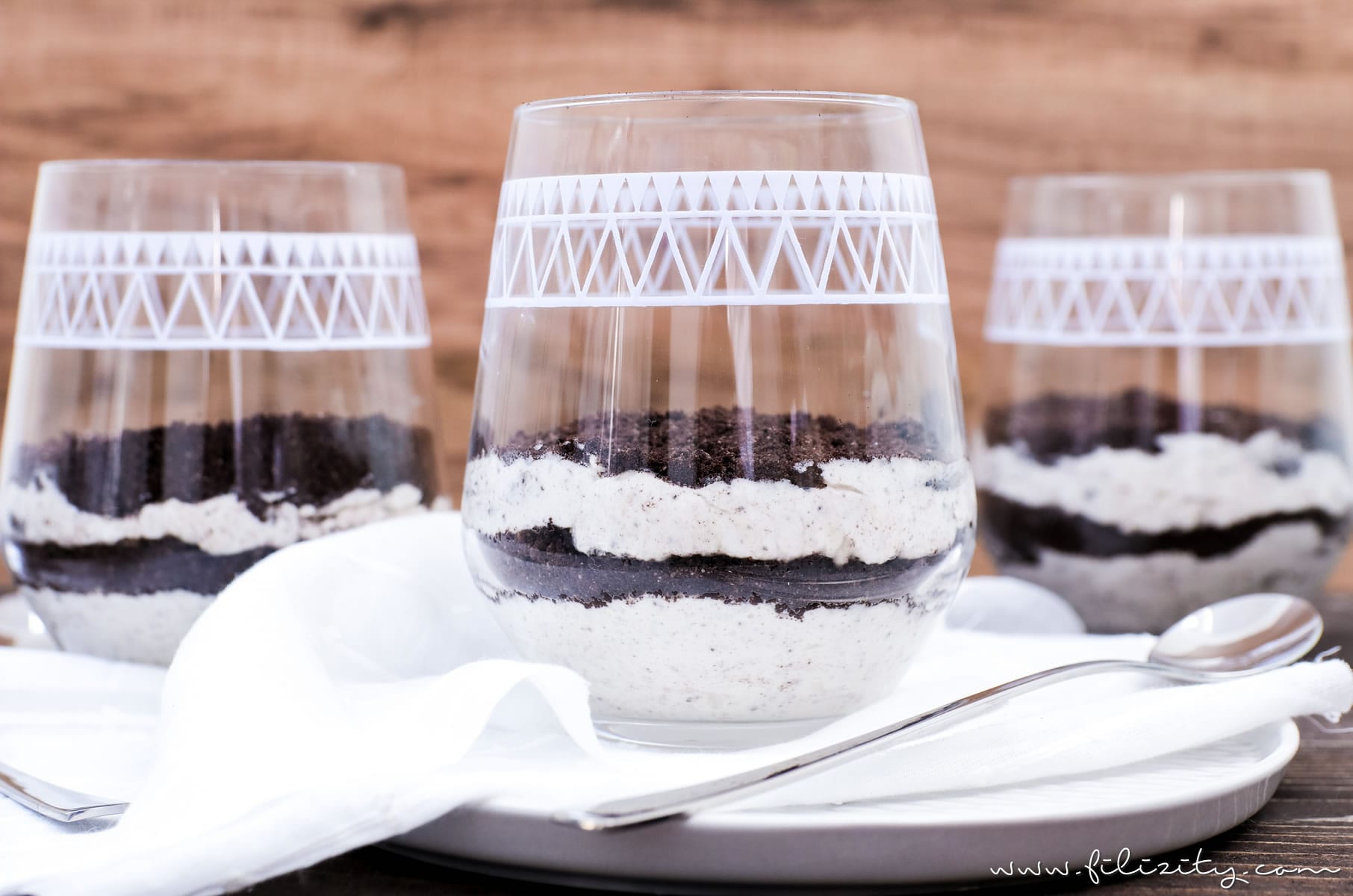 At bidrage Repaste Perth No bake Oreo Cheesecake Schichtdessert im Glas | Filizity.com | Food-Blog  aus dem Rheinland