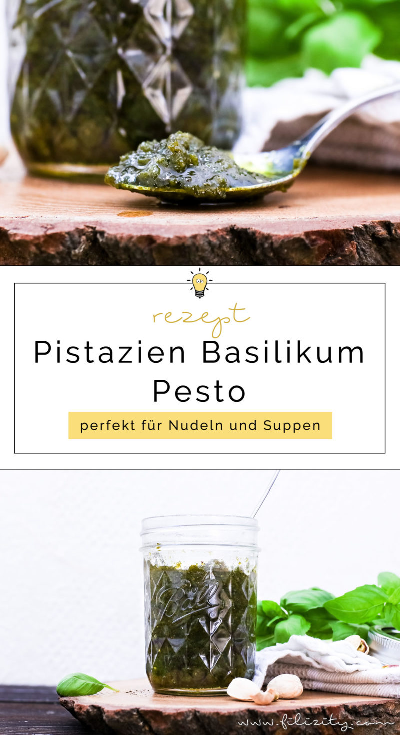 Himmlisches Pesto Rezept: Pistazien-Basilikum-Pesto selber machen ...