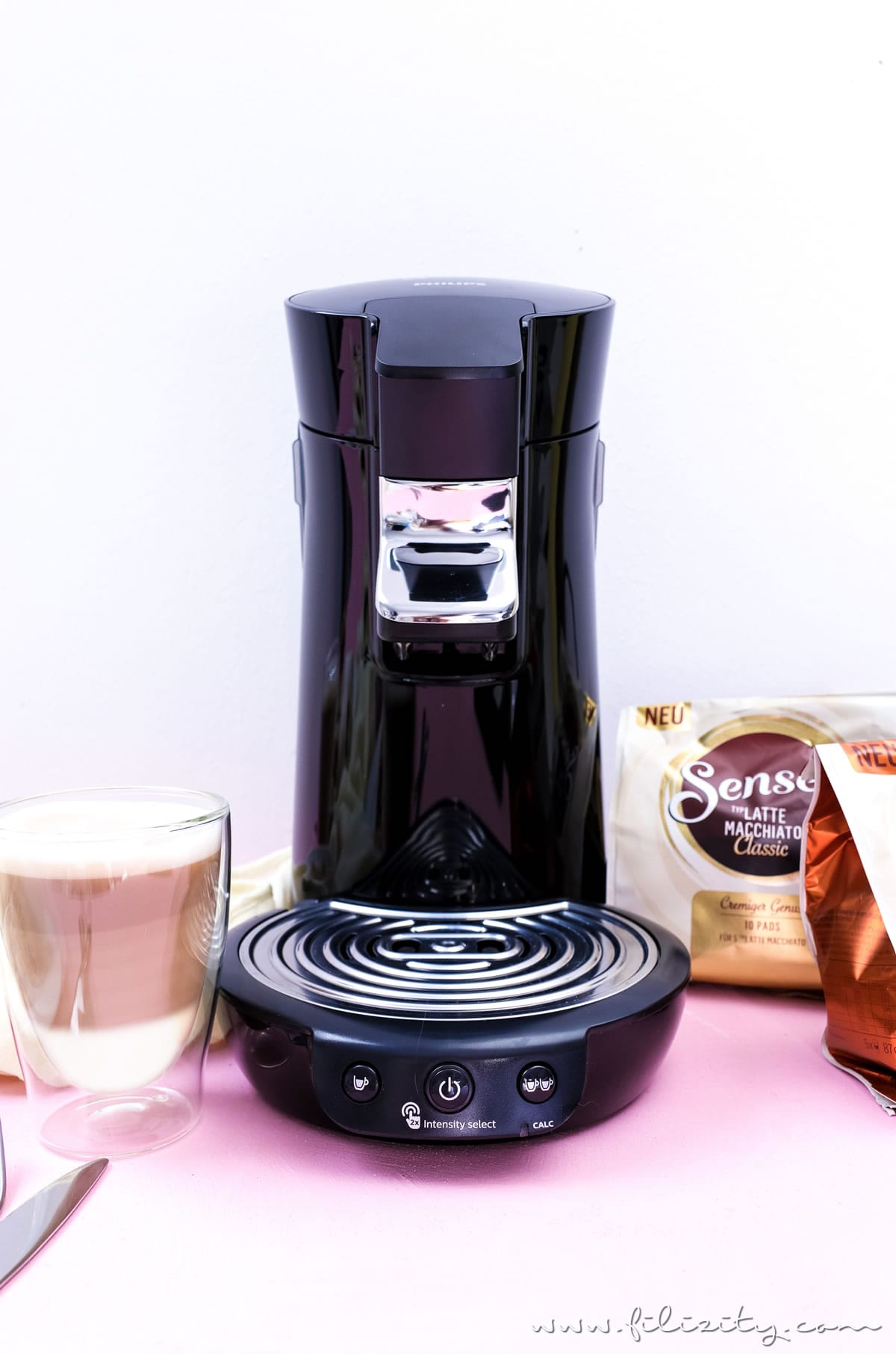 Rezept für Frühstücks-Wraps mit Kaffee-Quark und Beeren - Genussmomente mit SENSEO® + GEWINNSPIEL | Filizity.com | Food-Blog aus dem Rheinland #perfektinjederlage #senseo #lattemacchiato