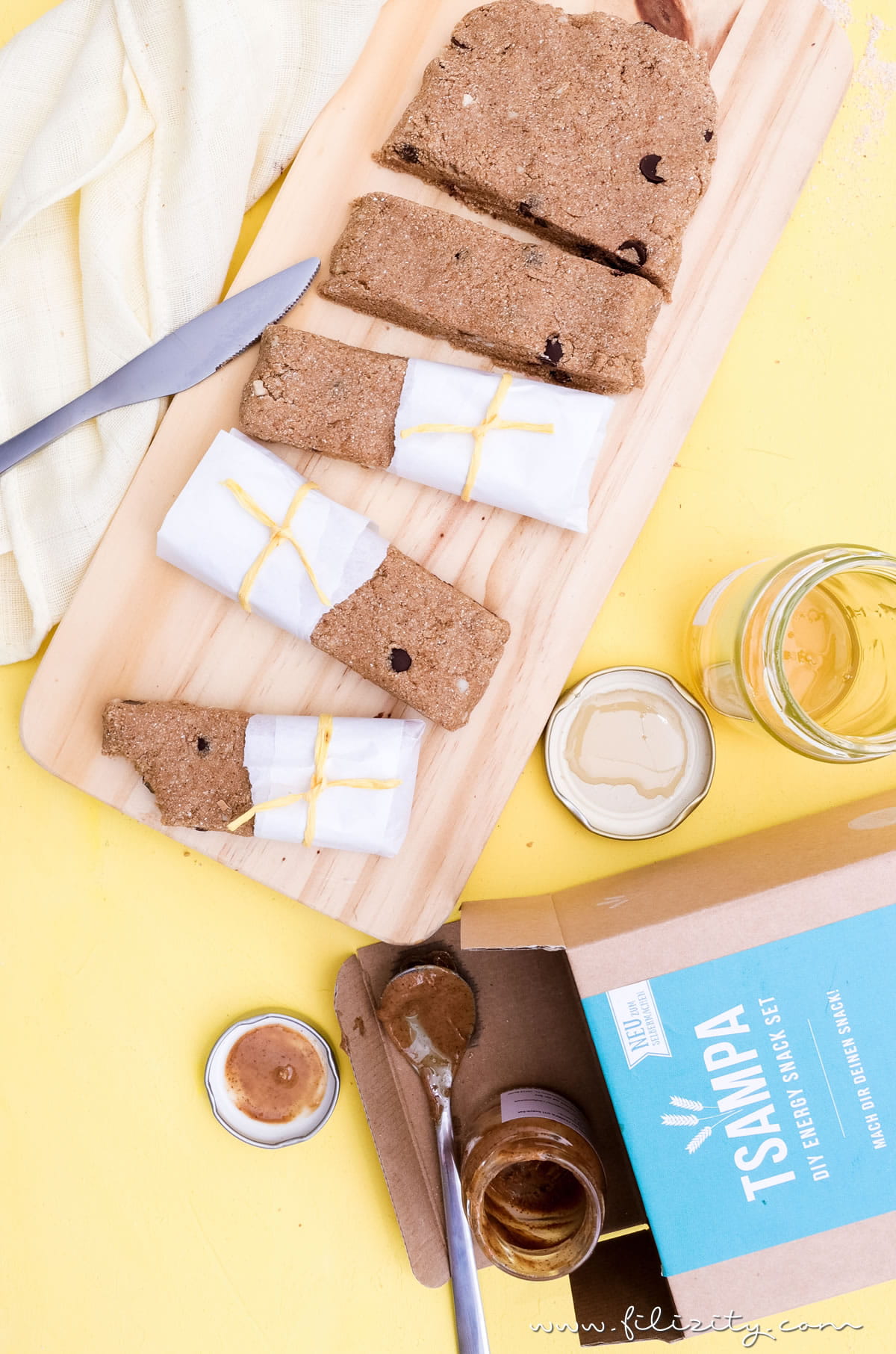 TSAMPA Energieriegel & DIY Energy Snack Set | Filizity.com | Food-Blog aus dem Rheinland #tsampa #energybar #vegan #glutenfrei #laktosefrei #bio